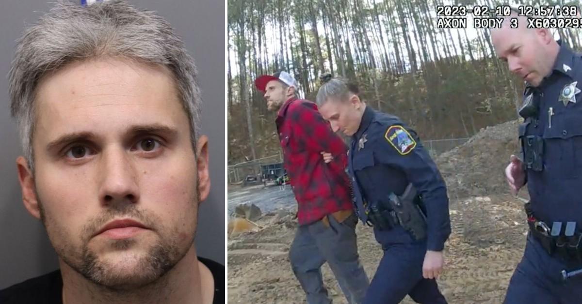Ryan Edwards, a personality from the reality TV series ‘Teen Mom’, appeared unkempt during his arrest following accusations of damaging a house he shared with his ex-partner.